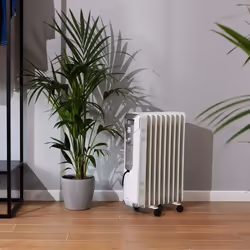 Cecotec 05882 electric space heater Indoor White 2000 W Oil electric space heater