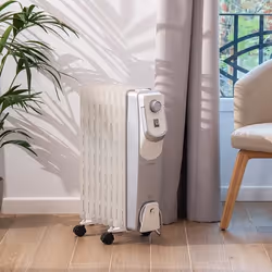Cecotec 05888 electric space heater Indoor White 2000 W Oil electric space heater