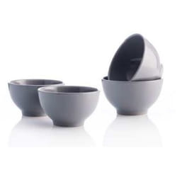 Benetton BE-0249 dining bowl Bowl set 0.65 L Round Grey 4 pc(s)