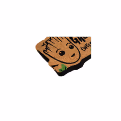 Marvel Groot Shaped Door Mat | 16.9 x 23.6 inches - 43 x 60 cm | Coconut Coir | Eco Friendly 100% | Indoor Door Mat & Outdoor Door Mat | Groot Gifts |