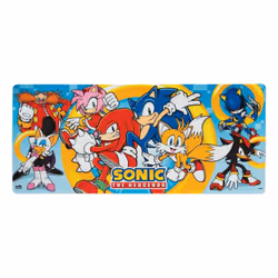 Grupo Erik Raton Sonic The Hedgehog, Multicolour, Image, Rubber, Textile, Non-slip base, Gaming mouse pad