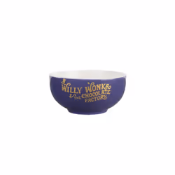 Willy Wonka Bowl | 600 ml - 14 x 14 x 7 cm | Cereal Bowl | Ceramic Bowl | Popcorn Bowl | Kitchen Decor | Wonka Bar | Willy Wo ...