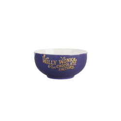 Willy Wonka Bowl | 600 ml - 14 x 14 x 7 cm | Cereal Bowl | Ceramic Bowl | Popcorn Bowl | Kitchen Decor | Wonka Bar | Willy Wonka & The Chocolate
