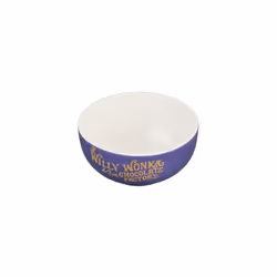 Willy Wonka Bowl | 600 ml - 14 x 14 x 7 cm | Cereal Bowl | Ceramic Bowl | Popcorn Bowl | Kitchen Decor | Wonka Bar | Willy Wonka & The Chocolate
