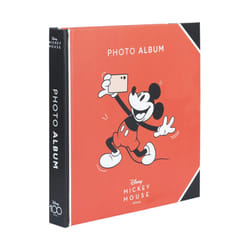 Disney 100 Mickey Photo Album Self Adhesive | Polaroid Photo Album | 6.3x6.3 inches - 16x16 cm | 11 Double Sided Pages | Hardcover | Instax Photo