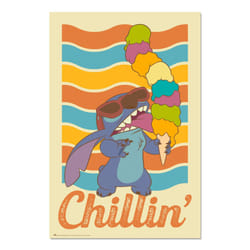 Disney Stitch Chillin Poster - 35.8 x 24.2 inches / 91 x 61.5 cm - Shipped Rolled Up - Cool Posters - Art Poster - Posters & Prints - Wall Posters
