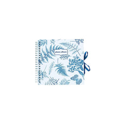 Blue Nature Photo Album Scrapbook | 9.84 x 9.84/ 25x25/ 40 Pages | Hardcover | Friend Gifts | Photo Books For Memories | Cute Gifts