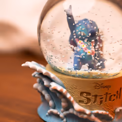 Disney Stitch Snow Globe | Disney Snow Globes For Adults, Snow Globes For Children | Stitch Merchandise, Lilo And Stitch Gifts, Disney Gifts - Additional view 5