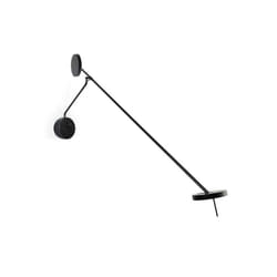 Grok Invisible - LED Wall Reading Light Matt Blac Touch dimmer 765lm 2700K