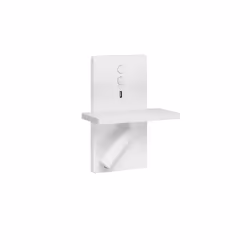 LEDS-C4 Elamp Wall Fixture, Surfaced, 96 bulb(s), 2700 K, IP20, White