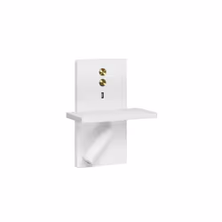 LEDS-C4 Elamp Wall fixture, Surfaced, 1 bulb(s), 2700 K, IP20, White