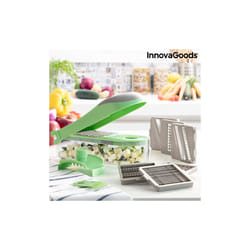 7 in 1 vegetable cutter, grater and mandolin with recipes and accessories Choppie Expert InnovaGoods