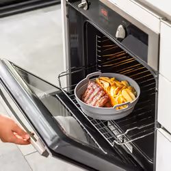 InnovaGoods 8435527825676 fryer accessory Baking tray Grey, Orange - Additional view 7