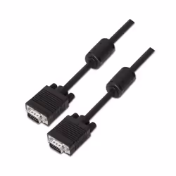 A113 â 0071 â 1.8 m SVGA Cable with Ferrite (for Monitor, TV And Projector) Black