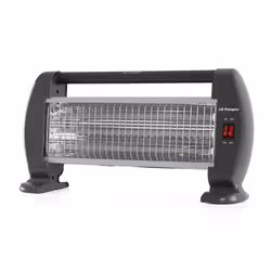 Orbegozo BP 0206 Indoor Black 1200 W Quartz electric space heater