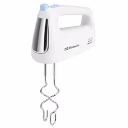 Orbegozo BA 3600, Hand mixer, Stainless steel, White, Beat, Knead, Mixing, 400 W, 220-240 V, 50 Hz