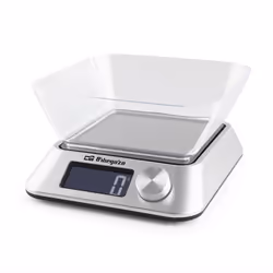 Orbegozo PC 1030, Electronic kitchen scale, 5 kg, 1 g, Silver, Countertop, Rectangle