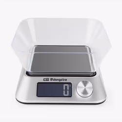 Orbegozo PC 1030 Silver Countertop Rectangle Electronic kitchen scale