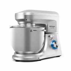 Orbegozo AM 8000, Stand mixer, Silver, Mixing, 7 L, Rotary, Metal