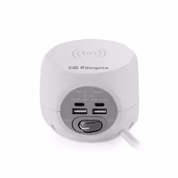 Orbegozo EN 4500 mobile device charger Universal Grey, White AC Wireless charging Fast charging Indoor