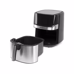 Orbegozo FDR 67 fryer Single 5.5 L Stand-alone 1700 W Hot air fryer Black, Stainless steel