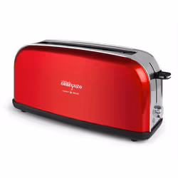 Orbegozo TOV 6200, 1 slice(s), Red, Stainless steel, Buttons, Rotary, 850 W, 220 - 240 V
