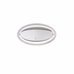 Grok Ely Paret - LED Flush Wall Light White Touch dimmer 1125lm 3000K