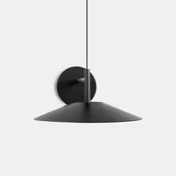 LEDS C4 H LED Dome Hanging Pendants Black IP20 14.9W 2700K