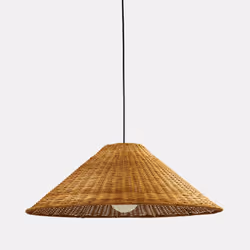 LEDS C4 Caribe ÃÃ600 Dome Hanging Pendants Brown E27