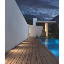 LEDS C4 Rim ÃÃ20mm Outdoor LED Recessed Ground Light Aisi 316 Stainless Steel IP65/IP67 0.5W 4000K