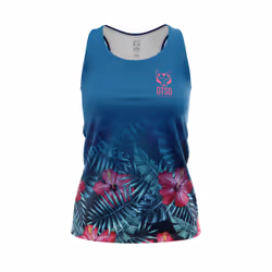 OTSO Women's Tank Top - Tropical Dark - XS
