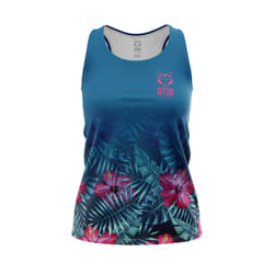 OTSO Women's Tank Top - Tropical Dark - XS