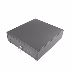 Mustek LB-330A, Manual & automatic cash drawer, Stainless steel, Black, 330 mm, 335 mm, 105 mm