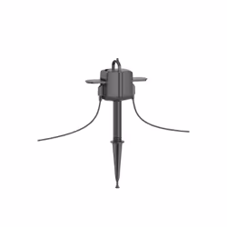 WOOX R6079 socket-outlet Type F Black