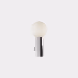 LEDS C4 Mist Single Bathroom Wall Light Chrome E14