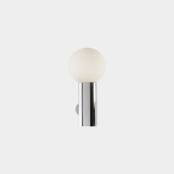 LEDS C4 Mist Single Bathroom Wall Light Chrome E14
