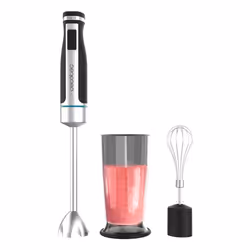 Cecotec PowerGear 1500 XL Cream, Immersion blender, 1500 W, Black, Stainless steel