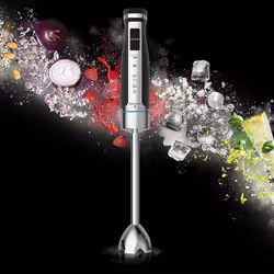 Cecotec PowerGear 1500 XL Cream Immersion blender 1500 W Black, Stainless steel