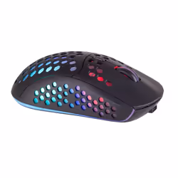 Mars Gaming MMW3, Wireless Gaming Mouse, RGB Flow, Ultralight 79g, 3200DPI, Black