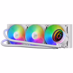 Mars Gaming ML-ONE360 White CPU Liquid Cooling TDP 550W 3 Fans FRGB