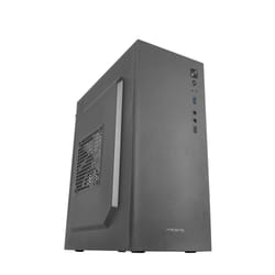 Tacens 2ALUXM Micro-ATX Mini-Tower PC Case 12cm Fan Ultra-light Steel Black