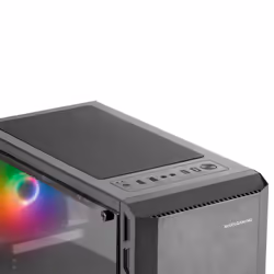 Mars Gaming MC-X2 Black PC Gaming ATX Case FRGB Steel Front 2 Fans 12cm FRGB Full Side Window - Additional view 4