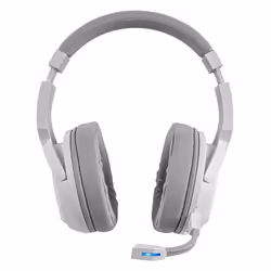 Mars Gaming MHW-100 White Wireless Headset ARGB Flow Removable ENC Microphone Ultra-lightweight Active ENC + Passive Noise Cancellation Universal Compatibility