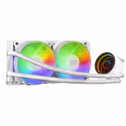 Mars Gaming MLONE240, Liquid cooling kit, 12 cm, White