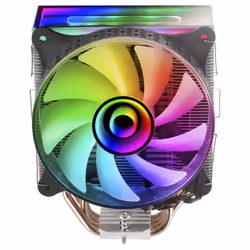 Mars Gaming MCPU-VR Black CPU Heatsink Dual Infinity Mirror ARGB 4 HCT Heatpipes 180W TDP Ultra-quiet PWM 12cm Fan