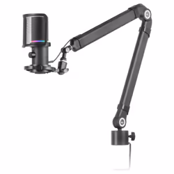 Mars Gaming MMIC-XT, Professional High Definition 192Khz 24-bit Studio Microphone, Omnidirectional Arm, Anti Shock Mount, Pop ...