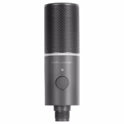 Mars Gaming MMIC-XT, Professional High Definition 192Khz 24-bit Studio Microphone, Omnidirectional Arm, Anti Shock Mount, Pop Filter Metal Mesh, Black