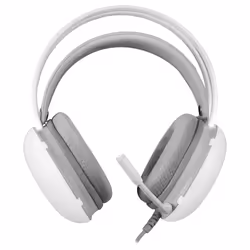Mars Gaming MH-GLOW White 360° Full Chroma RGB Flow Headset Noise Cancelling Microphone Ultra-Lightweight Design Mempory-Foam Earpads Universal Compatibility - Additional view 2