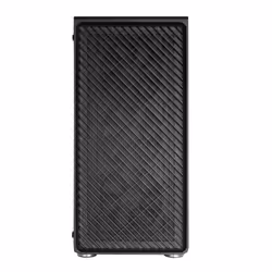 Mars Gaming MC-3000 Black, ATX Gaming Semitower, Full Tempered Glass Window, Metal-Mesh Front, 4x 120mm Fans