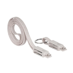 Mars Gaming MCA-ECO USB cable USB 2.0 1 m USB A/USB C USB C/Micro USB-A/Lightning Grey, White